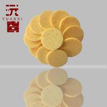 Foreign Trade Cross-Border Hot Selling round Multicolor Multiple Options Facial Puff Cellulose Sponge Facial Wipe Cellulose Sponge Facial Cleaning Puff