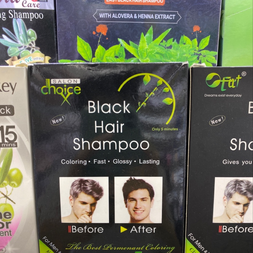 染发剂一洗黑温和不刺激自然持久厂家直销02