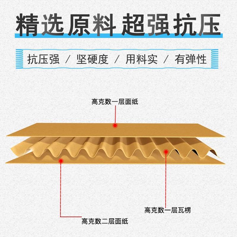 badminton racket carton rectangular flat packing box ultrahard tennis rackets logistics delivery paper box factory wholesale details Picture