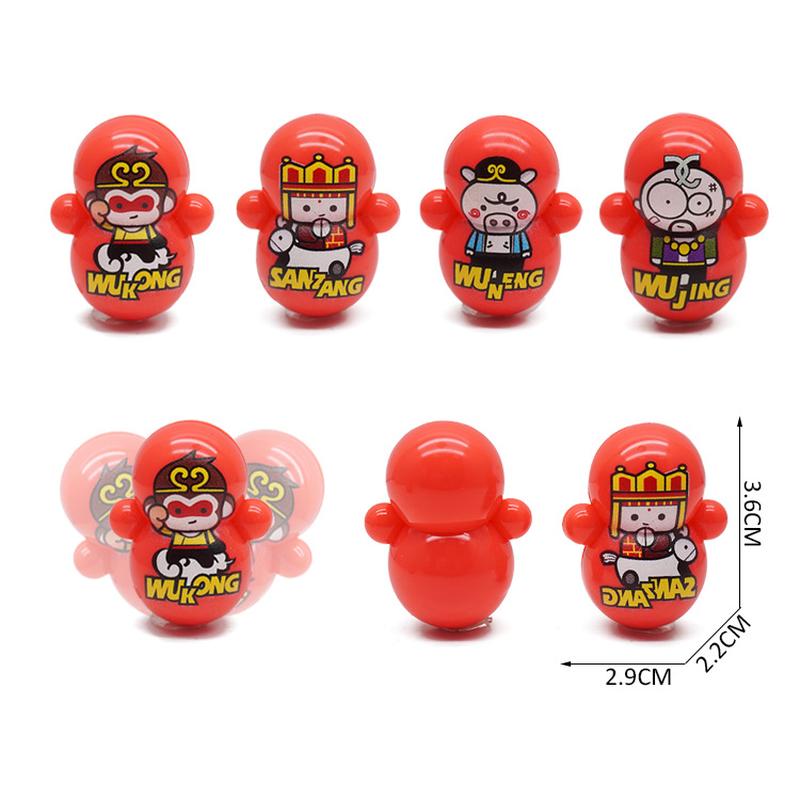 mini gift journey to the west tumbler sugar toy cross-border e-commerce small toy small gift capsule toy