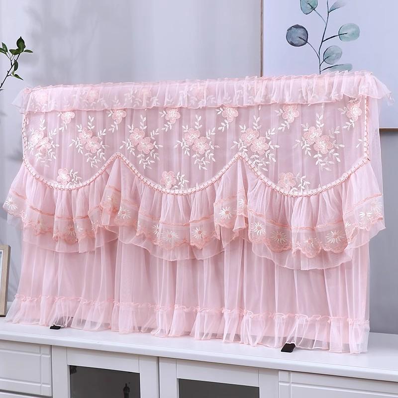 lace television cover sets dustproof 55-inch 65-inch modern simple lcd cover cloth slipcover 2024 new