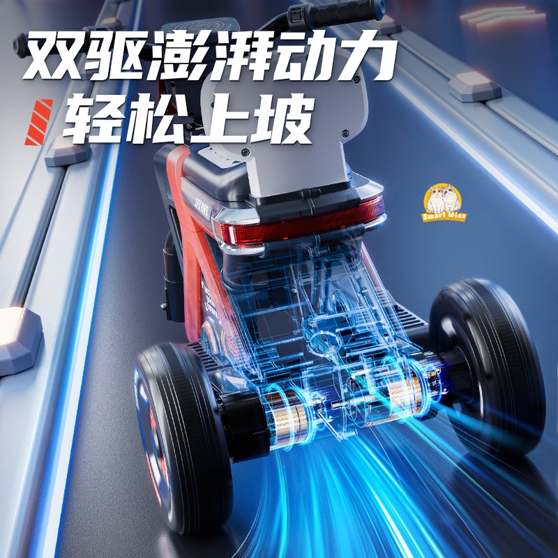 智能电动汽车/童车/儿童玩具/四轮车玩具/儿童车电动产品图