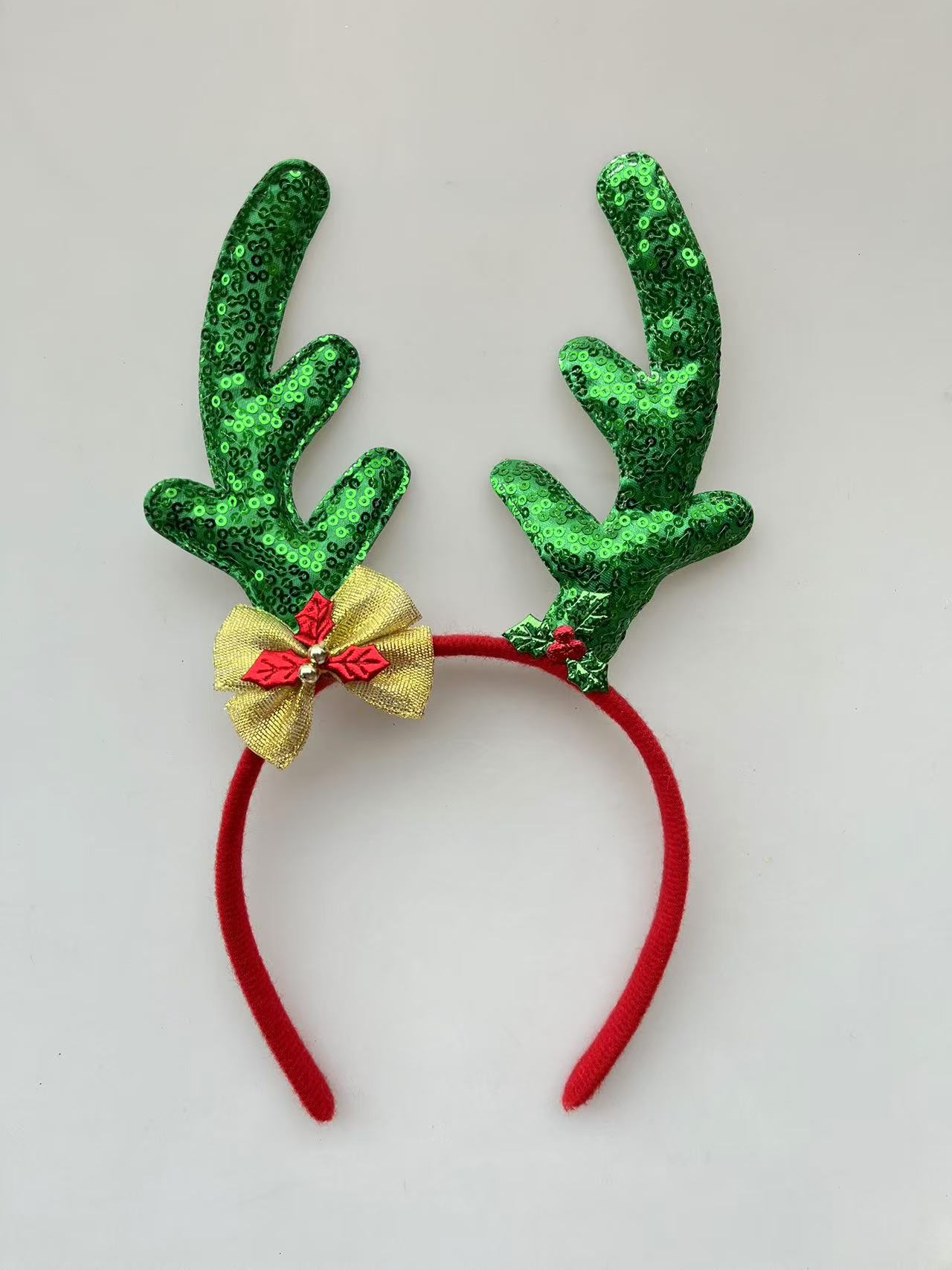 Christmas headwear and hair band accessories, cute reindeer Christmas tree, antler headwear and hair accessories, Christmas children's festival decorations Specification image