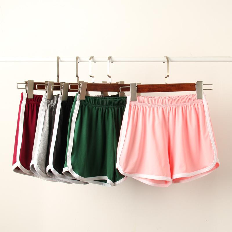 sports shorts women's summer 2024 casual outdoor shorts korean fashion yoga beach pants candy color hot pants