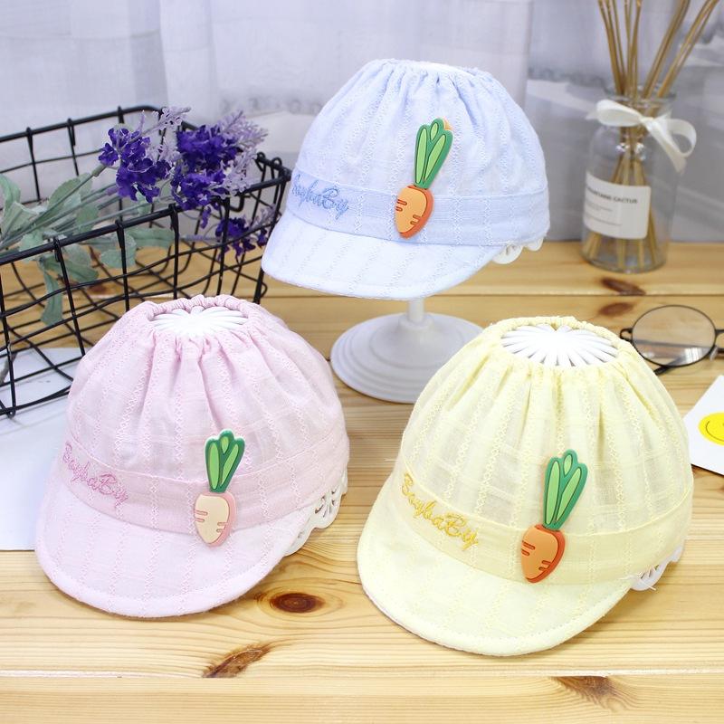 korean style children's rob topless hat baby hat spring infant sleeve cap baby hat reverse brim hat