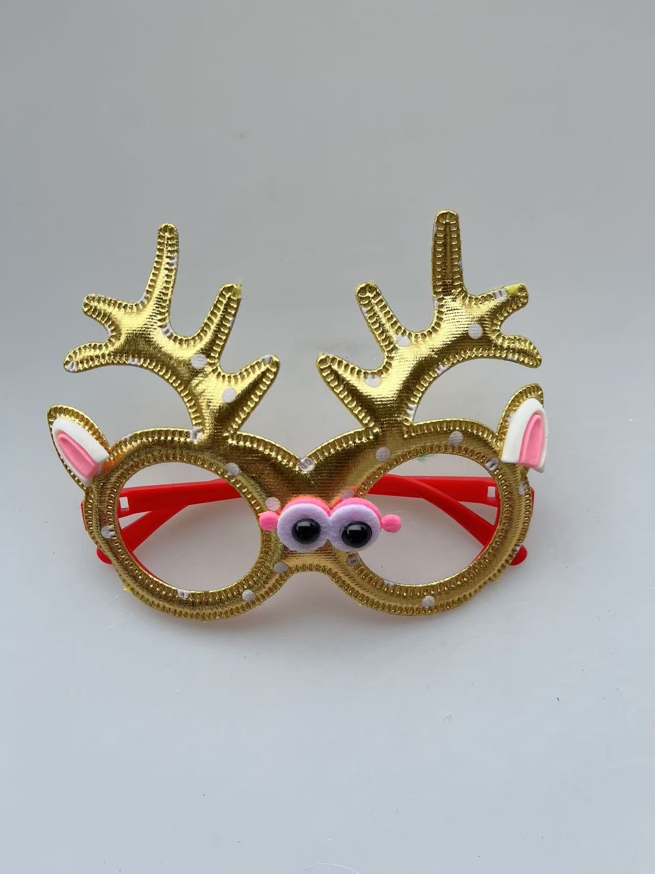 Christmas spectacle frames, female reindeer funny gift frames wholesale, Christmas student costume gifts, party decoration mirrors 3 Specification image