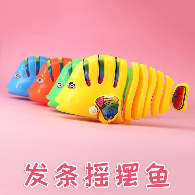 t 80 s nostalgic 1-2 years old 3 baby winding swing fish infant children clockwork small toys wholesale