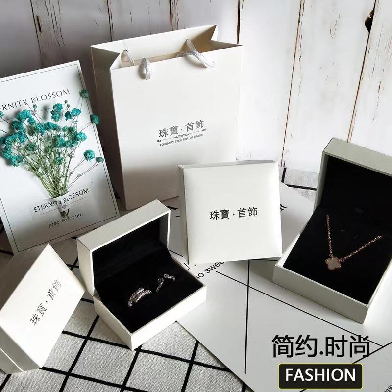 jinhongsheng jewellery box ornament storage box new rose gift box lettering greeting card certificate one piece dropshipping