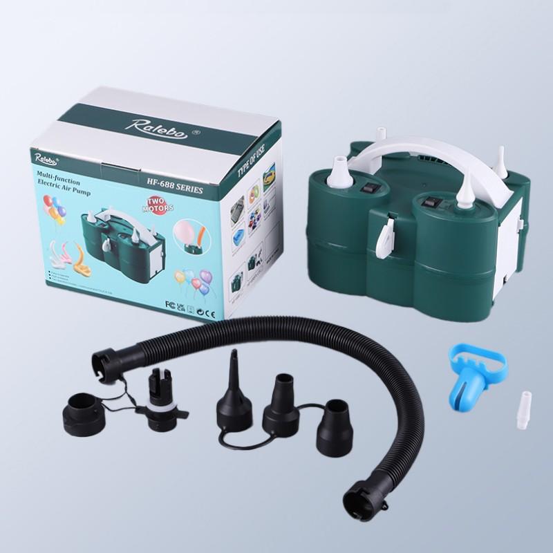 electric air pump electric air blower electric pump balloon inflator dual motor all-purpose machine 688