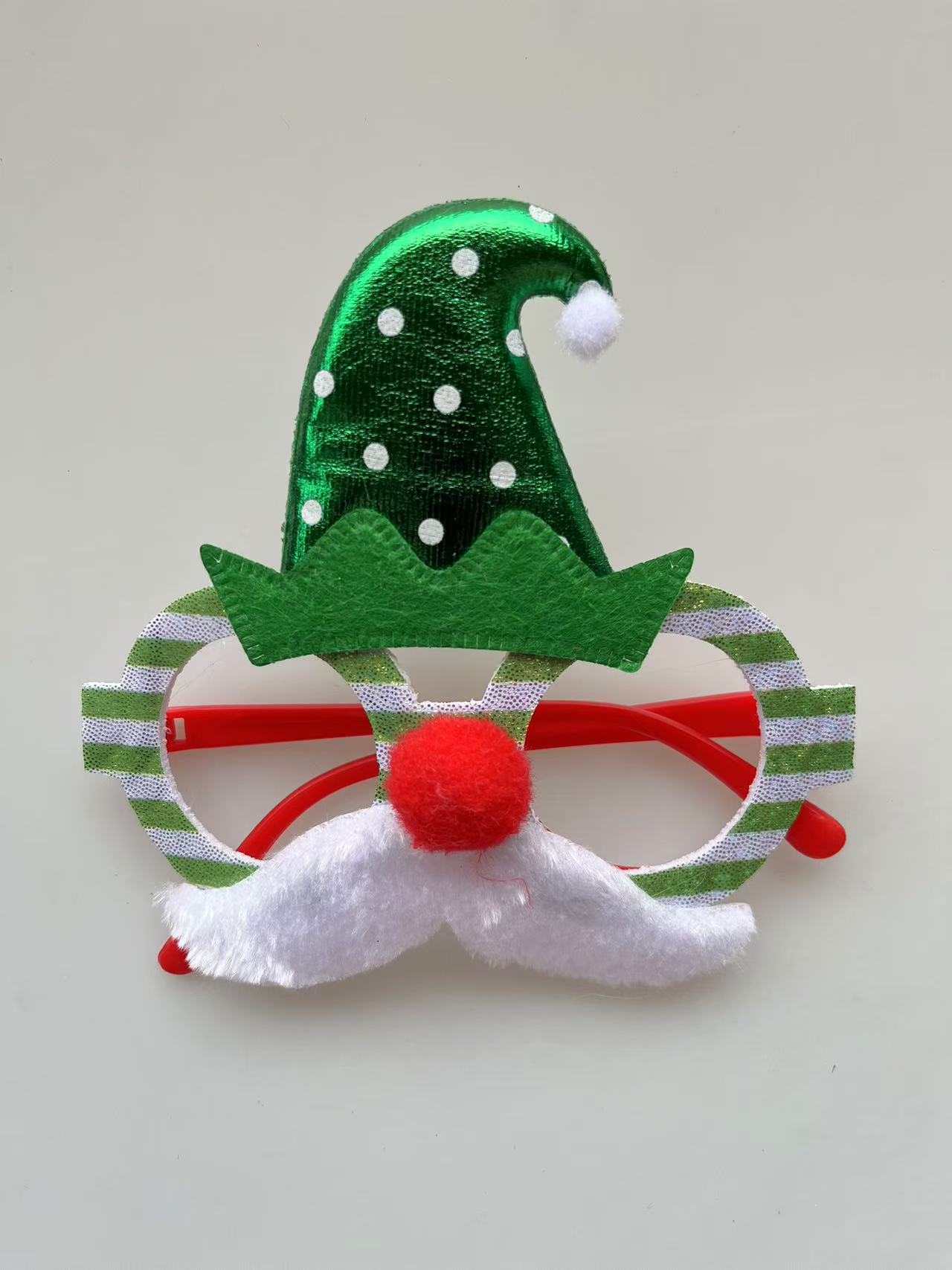 新款圣诞装饰眼镜成人儿童圣诞礼物节日用品派对创意眼镜框批发1