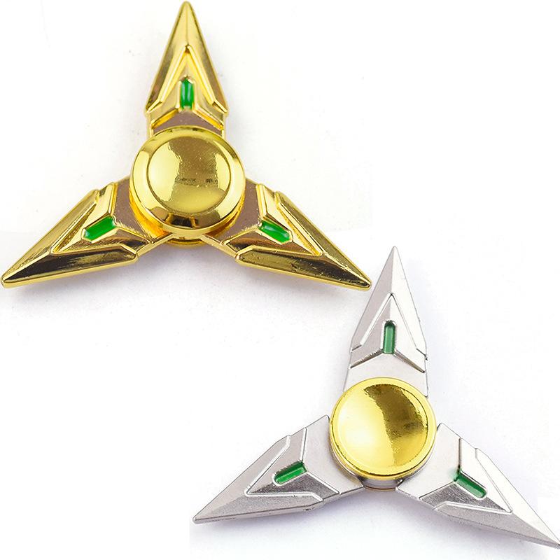 anime fingertip gyro multiple styles can be selected decompression pressure reduction toy rotating gyro children's toys