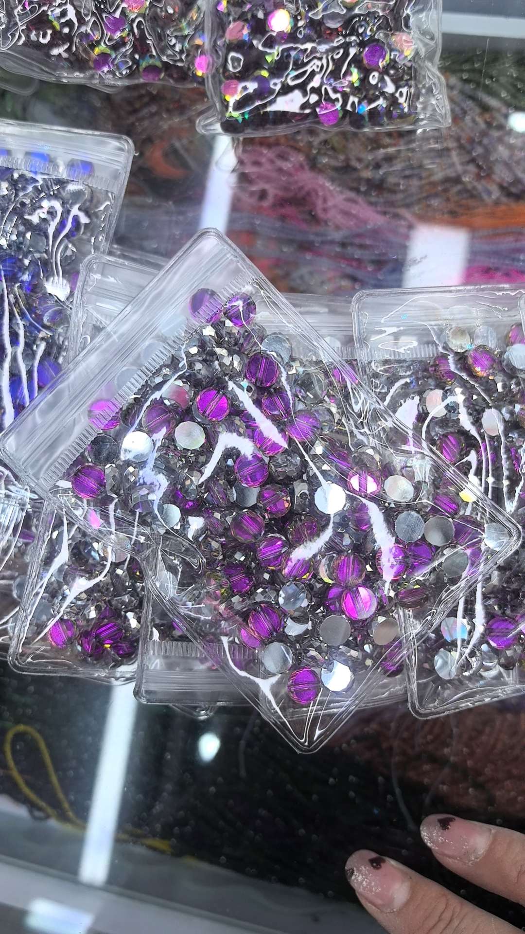 Semi-finished jewelry accessories, headwear, hair accessory accessories, open loops, hair accessories, hair clips, accessory beads, handcrafted DIY jewelry material bags, earrings, necklaces, clothes. Headscarf. Shoes. All accessories are fine detail image 3