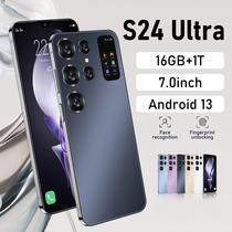cross-border hot smartphone s24 ultra factory in stock 6.8-inch 1+16 all-in-one machine foreign trade delivery wholesale