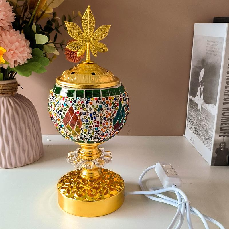 middle east electroplating incense burner classic arab electric incense burner