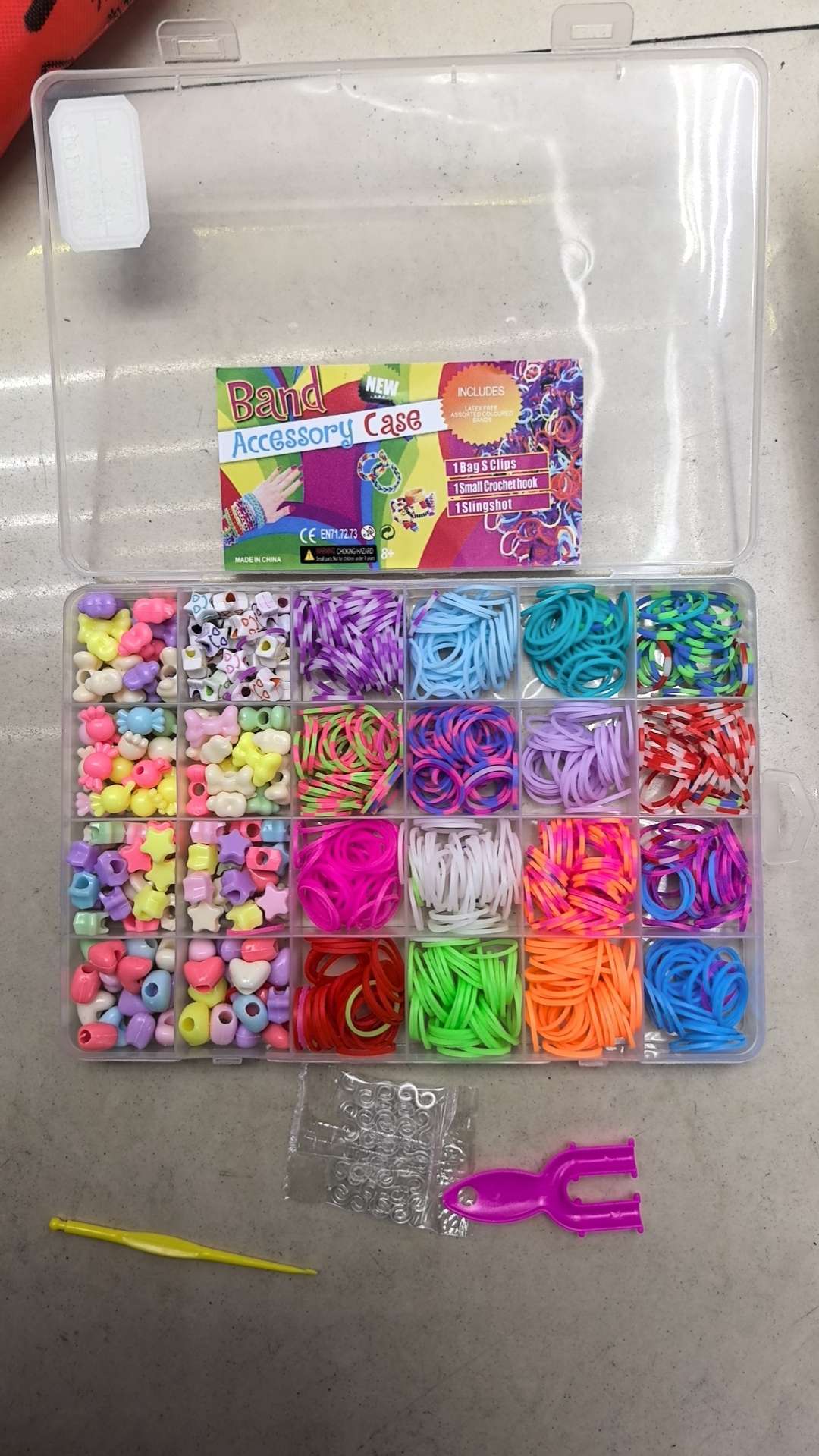 益智科教玩具 圣诞系列 穿珠DIY玩具 儿童创意玩具礼物玩具