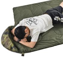 wholesale emergency sleeping bag thick camping sleeping bag travel splicing outdoor keep warm single camping sleeping bag