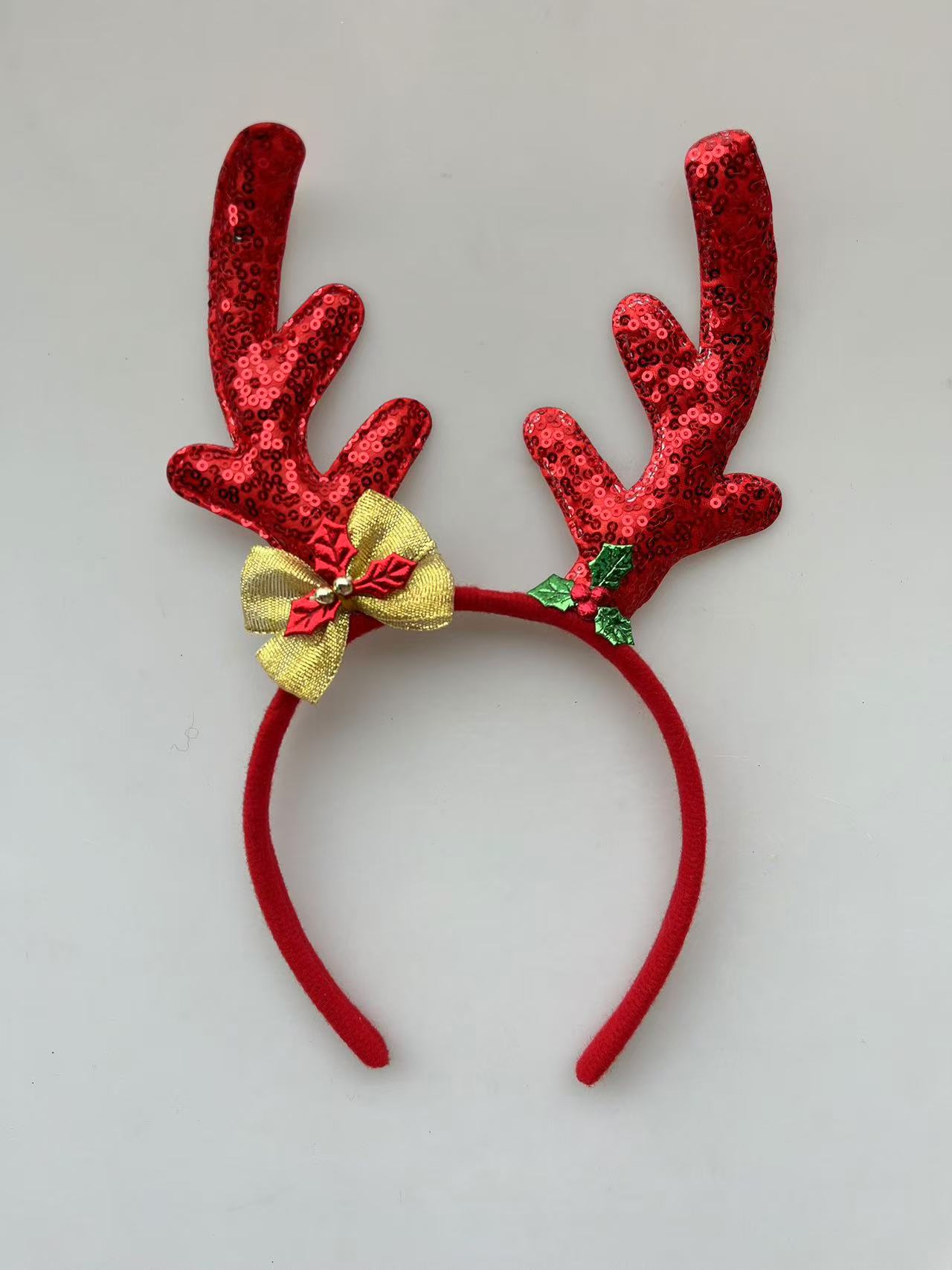 Christmas headwear and hair band accessories, cute reindeer Christmas tree, antler headwear and hair accessories, Christmas children's festival decorations Application Scenario