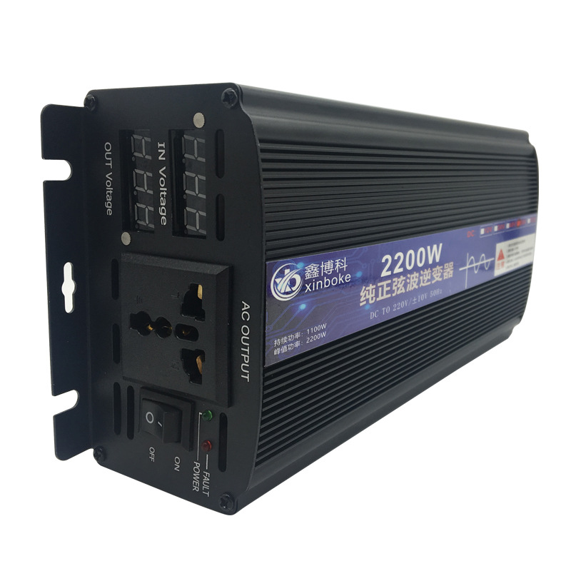 直供2200W3000W4000W大功率纯正弦波逆变器12V24V48V60V72V