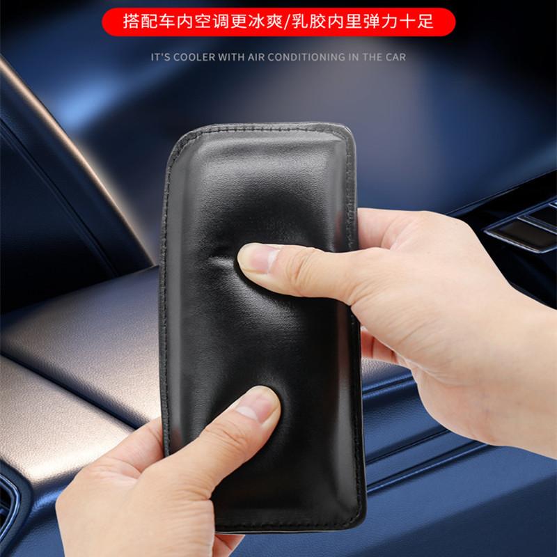 multifunctional car knee pad leg pad car door central control leg cushion foot pad protection mat car leg support knee cushion