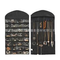 32 Grid Double-Sided Jewelry Jewellery Pouch Watch Ornament Small Items 46x81cm White Black Rice 3 Colors Optional