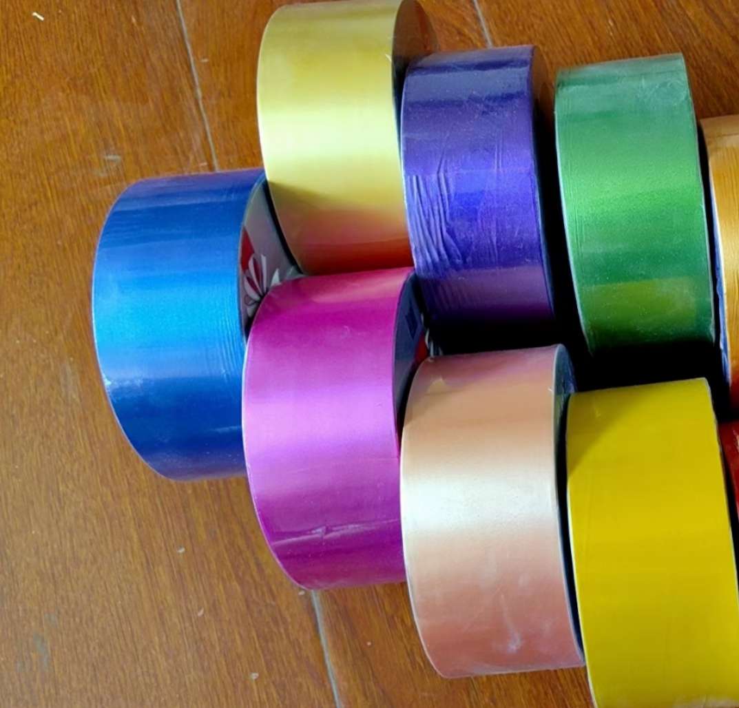 5cm*100 yards opening ceremony flower basket decoration cake rope plastic ribbon Wedding party decoration flower gift ribbon latte art