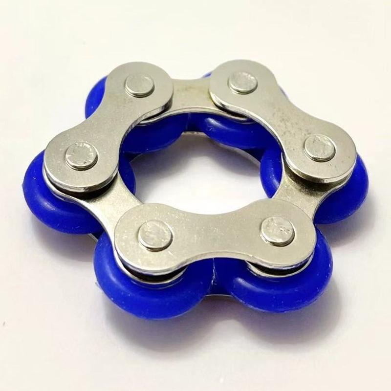 6-section fingertip gyro amazon bicycle chain toy adhd toy source factory