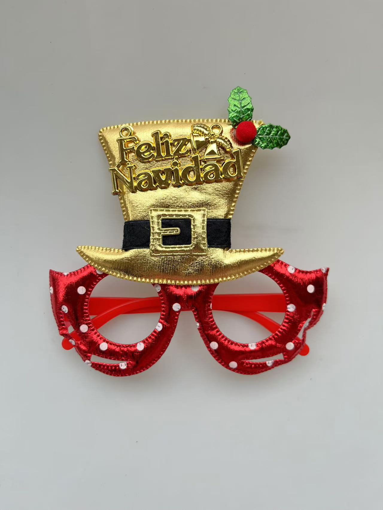 新款圣诞装饰眼镜成人儿童圣诞礼物节日用品派对创意眼镜框批发2产品图