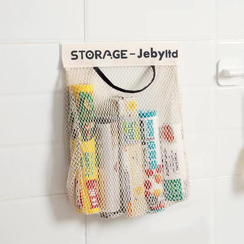 storage bag behind the door shopping bag storage fantastic kitchen wall-mounted garbage bag plastic bag wall-mounted magic net bag