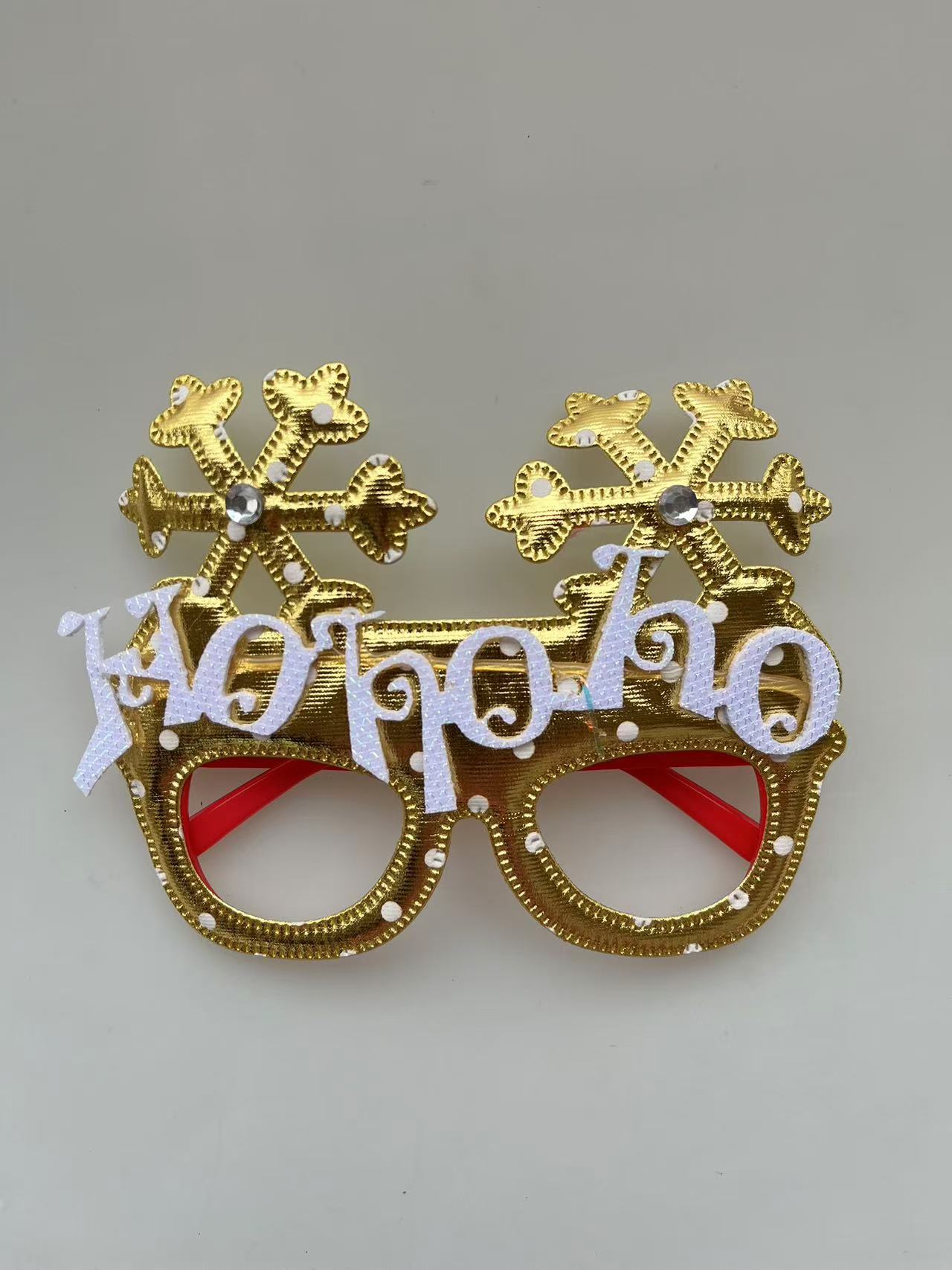 新款圣诞装饰眼镜成人儿童圣诞礼物节日用品派对创意眼镜框批发细节图