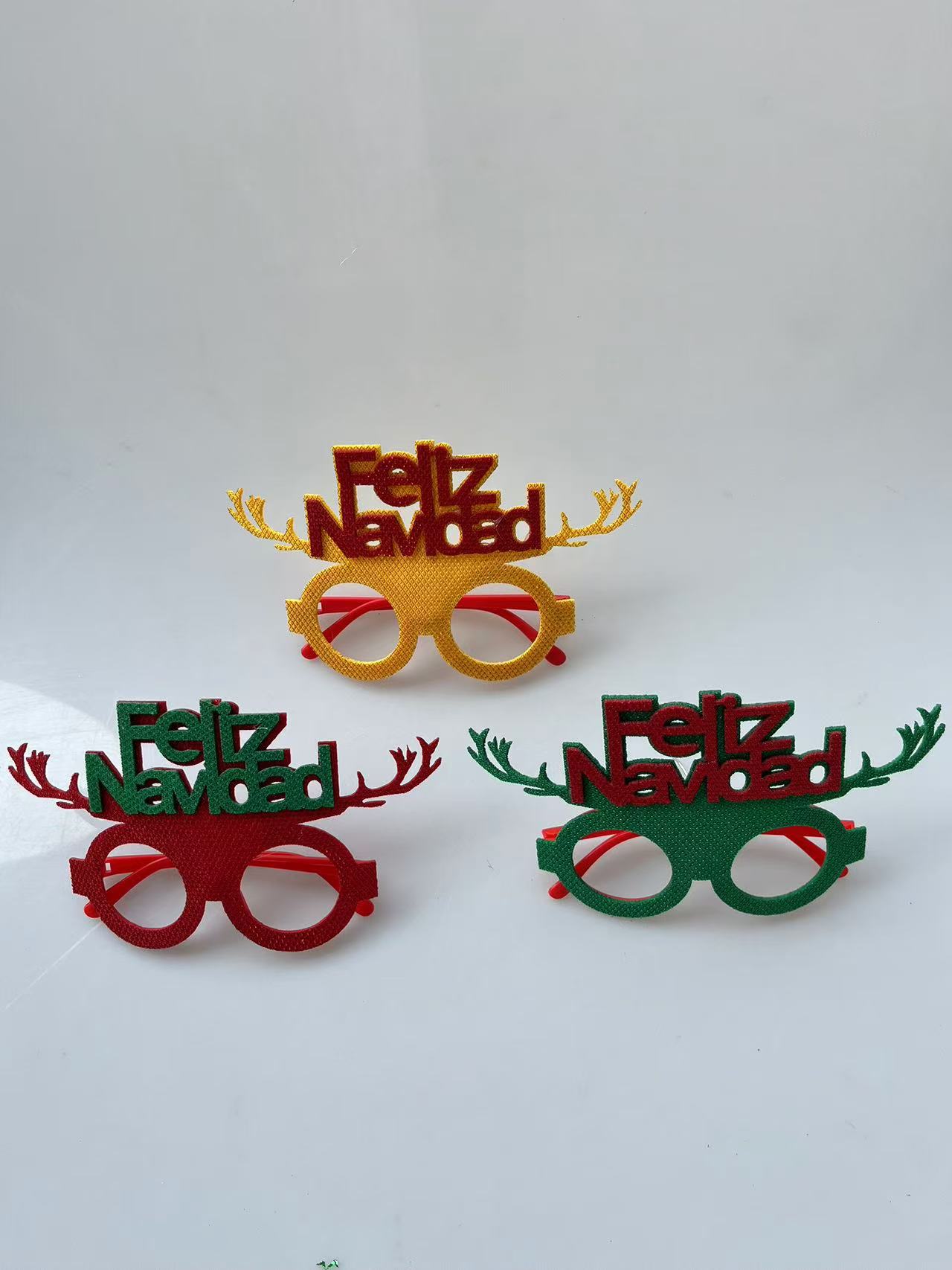 圣诞眼镜 圣诞眼镜套装 节日派对用品