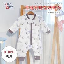 Baby Winter Thickened Cotton Sleeping Bag Newborn Anti-Startle Baby Sleeping Bag Swaddling Baby Children Sleeping Bag
