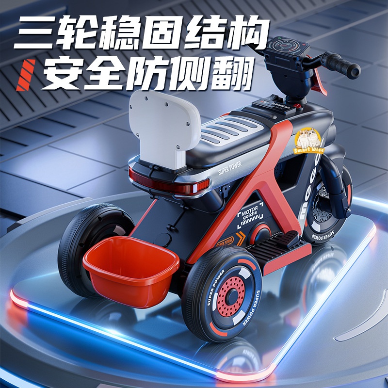 智能电动汽车/童车/儿童玩具/四轮车玩具/儿童车电动细节图