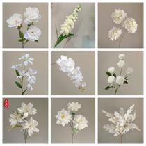 artificial flower wedding flower rose phalaenopsis lily starry sky hydrangea artificial flower white artificial flower wholesale