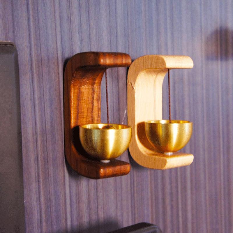 Door Type Wind Chimes Door Reminder Bell Collision Bell Household Dopamine Doorbell Brass Ornaments Housewarming Factory Wholesale