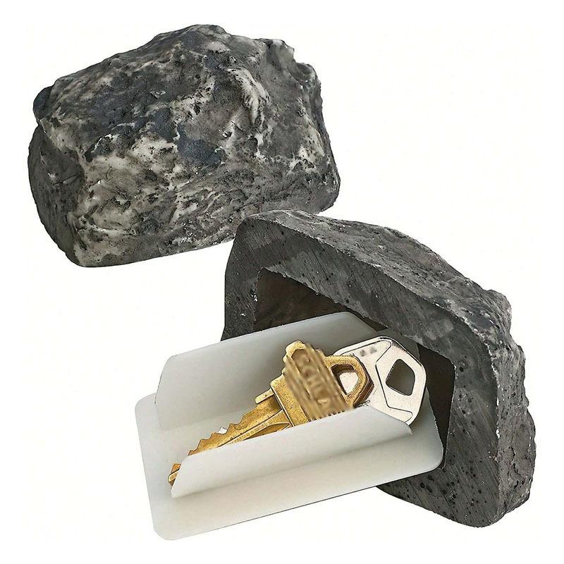 amazon new key hider outdoor courtyard hidden door keys' box simulation small stone decorations