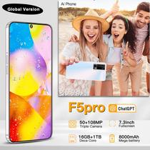 f5pro cross-border in stock 4g new popular android smartphone 3 + 32gb factory low price overseas delivery
