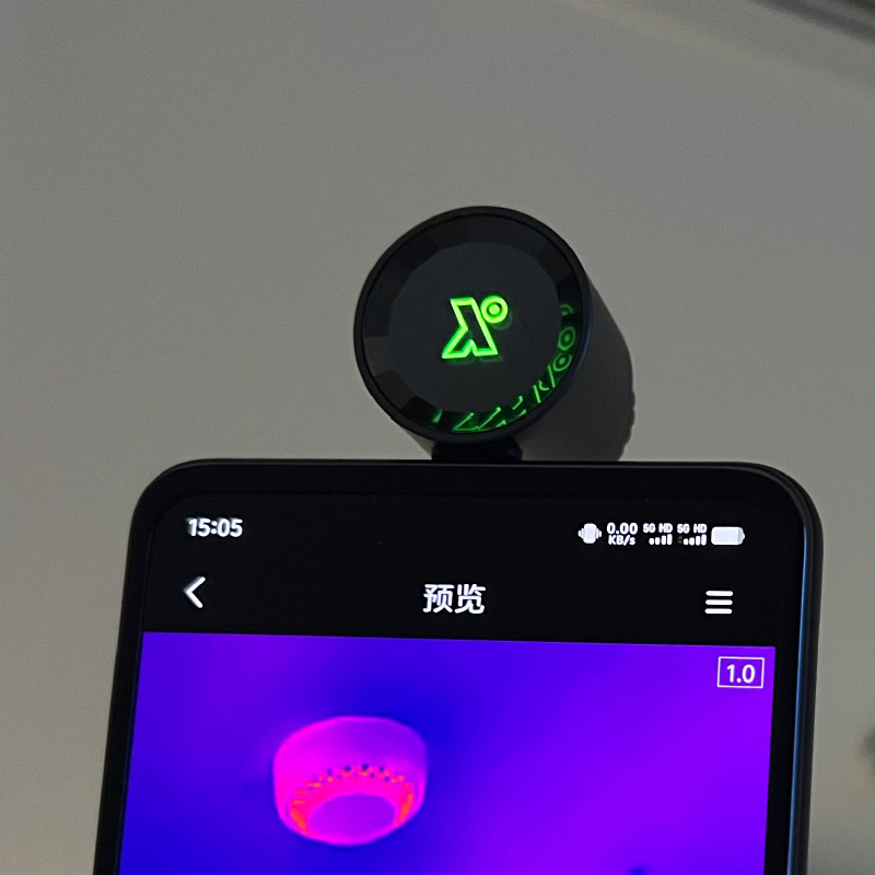 Bentu temperature measurement Android mobile phone Type-C interface infrared thermal imaging camera floor heating thermal imager details Picture