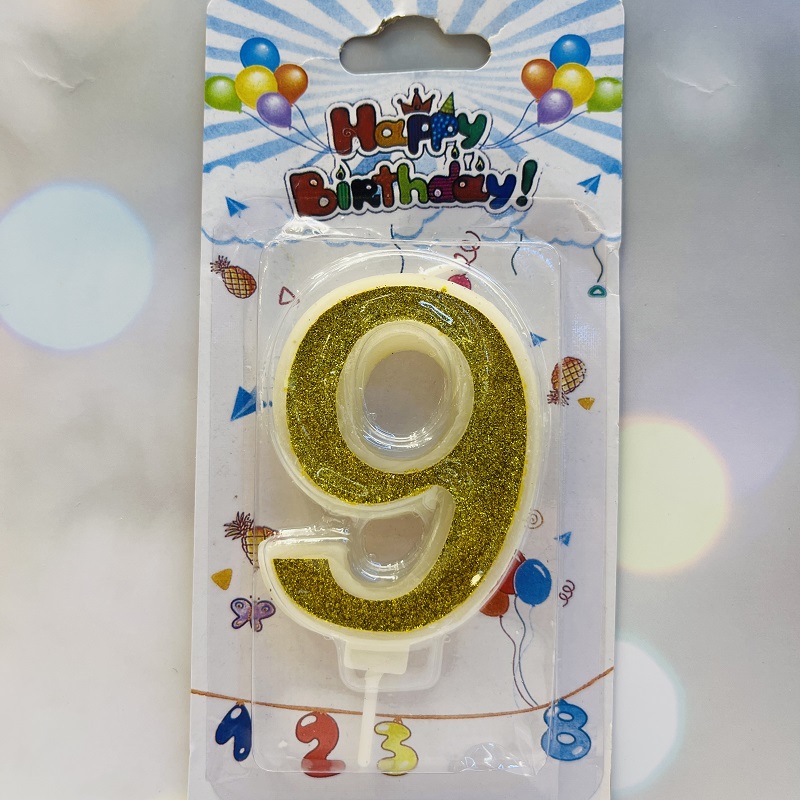 Golden dot digital candle cake decoration plug-in, birthday candle dessert counter baking decoration, birthday small candle, scented candle, scented candle, birthday candle, scented candle, scented craft candle, Christmas candle Item Picture