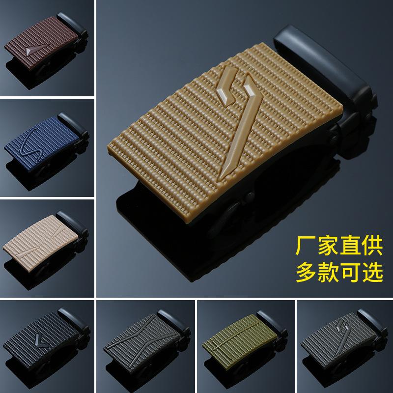 delivery belt buckle men's automatic buckle color metal belt buckle men's pants head 4.0cm accessories wholesale
