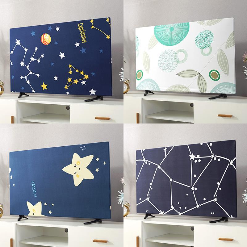 television cover dust cover household cover towel 43-inch 555065 household hanging lcd tv cover universal cover cloth