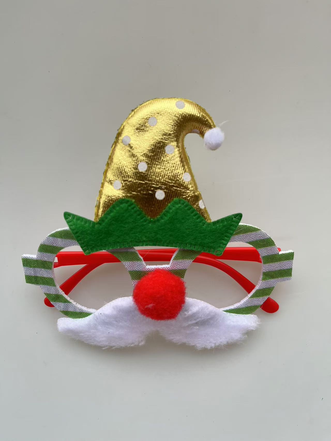 New Christmas decorative glasses for adults and children, Christmas gifts, festival supplies, party creative glasses frames wholesale 1 Specification image