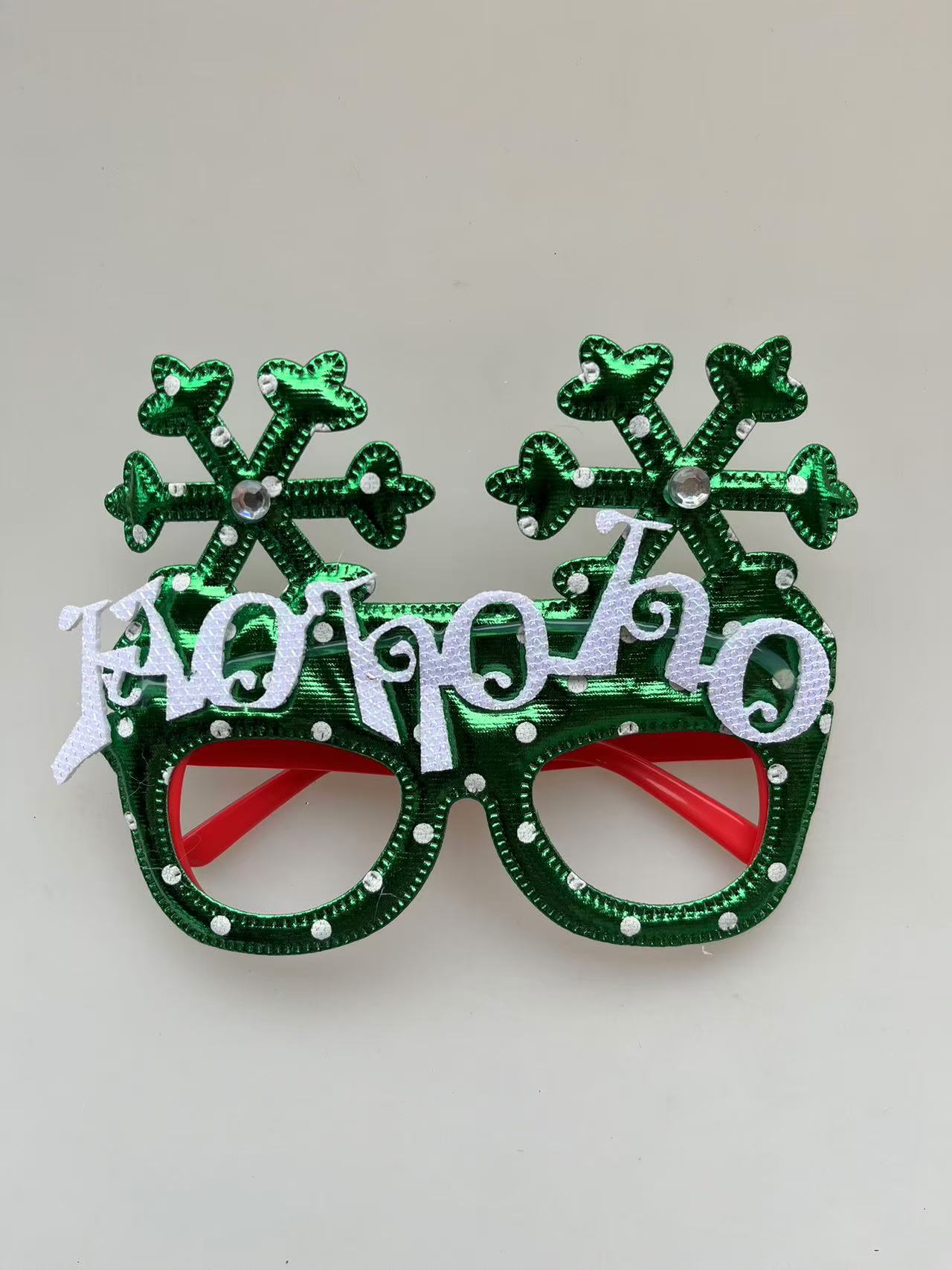 新款圣诞装饰眼镜成人儿童圣诞礼物节日用品派对创意眼镜框批发产品图