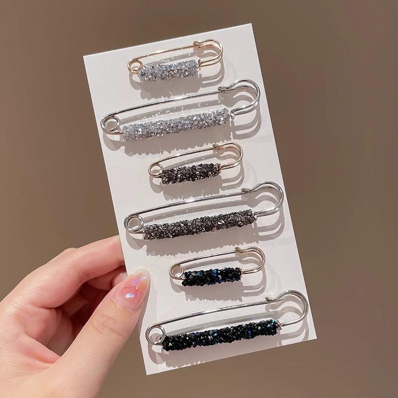 skirt collection belt buckle jeans waist big change essence universal pants dress fixing pin anti-exposure brooch