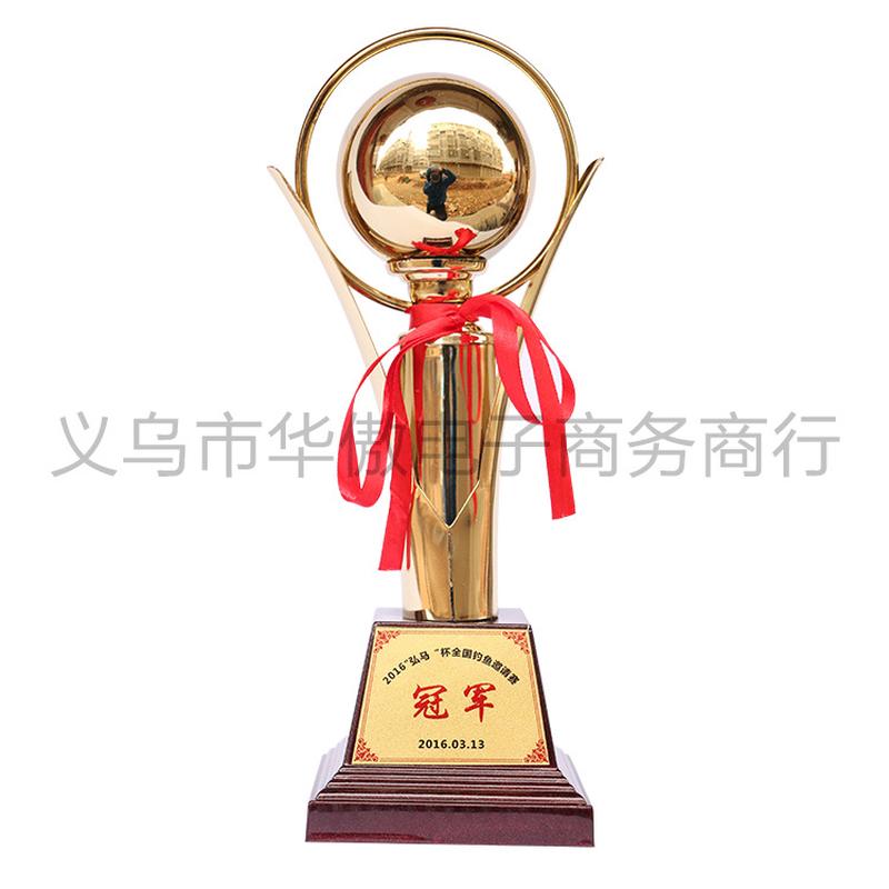 production creative trophy ball cup, stage cup award trophy factory direct sales customized content customization