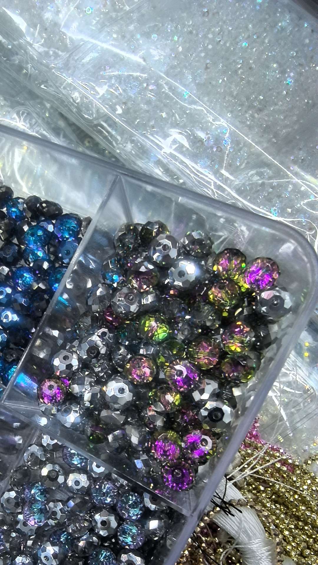 Semi-finished jewelry accessories, headwear, hair accessory accessories, open loops, hair accessories, hair clips, accessory beads, handcrafted DIY jewelry material bags, earrings, necklaces, clothes. Headscarf. Shoes. All accessories are fine detail image 7