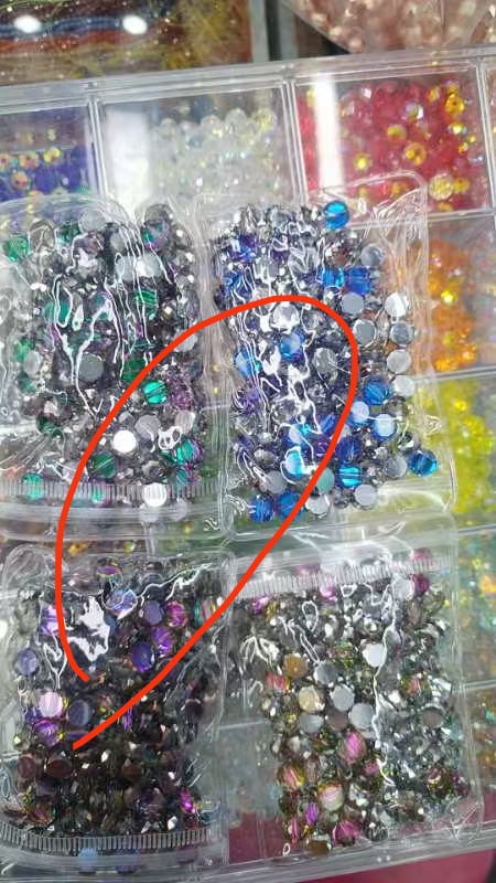 Semi-finished jewelry accessories, headwear, hair accessory accessories, open loops, hair accessories, hair clips, accessory beads, handcrafted DIY jewelry material bags, earrings, necklaces, clothes. Headscarf. Shoes. All accessories are fine detail image 5