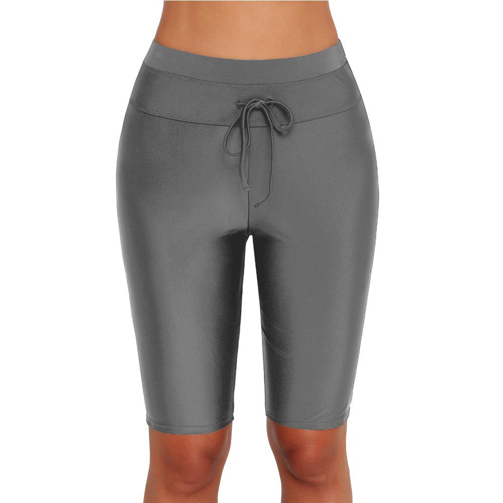 Special Clearance Beach Swim Trunks Black Pants Diving Surfing High Waist Cropped Beach Pants Yoga Pants Foreign Trade 410793