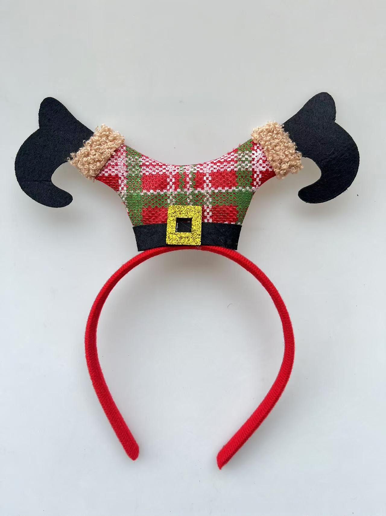 圣诞头饰发箍饰品可爱麋鹿圣诞树鹿角头箍发饰圣诞节儿童节日装饰4产品图