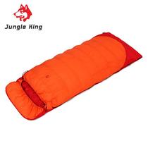 jungle king outdoor down-filled sleeping bag envelope widen and thicken-25 degrees filled with 1500g velvet