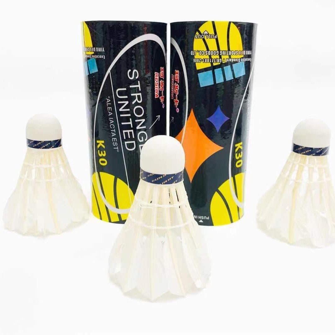 badminton durable king goose feather competition learning student entertainment training duck feather genuine for free shipping badminton